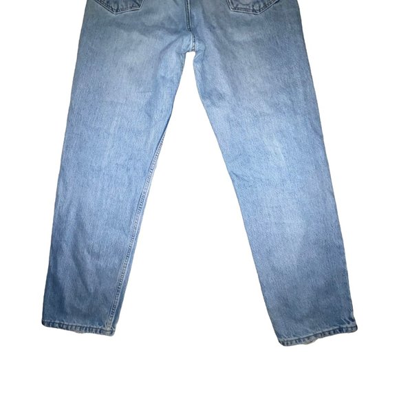 Levis Vintage Well Worn Relaxed Fit 100 Cotton Straight Leg Jeans 36 33 - Picture 7 of 10
